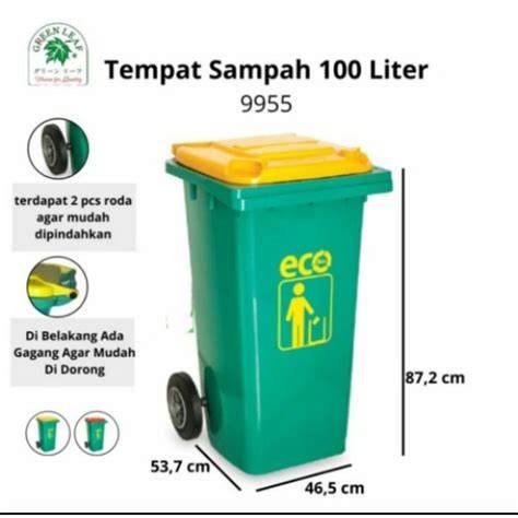 Jual Tempat Sampah Besar 100 Liter Terbaik - raincitystudios.com