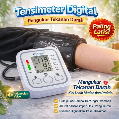 Jual Tensi Digital Lengan Murah - Harga Terbaru Maret 2026 - raincitystudios.com