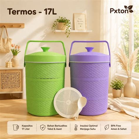Jual Termos Nasi 17 Liter Terlengkap - Harga Terbaru Maret 2026 ... - raincitystudios.com