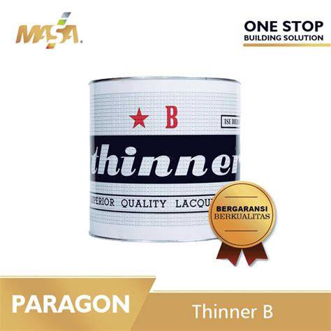 Jual Thinner B Terbaik - Harga Murah Maret 2026 & Cicil 0% - raincitystudios.com