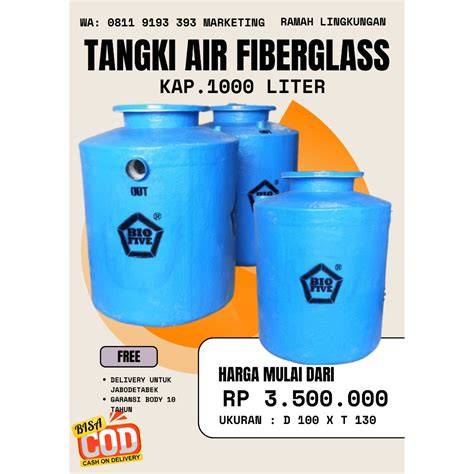 Jual Toren Air 750 Liter Terbaik - Harga Murah Maret 2026 & Cicil 0% - raincitystudios.com