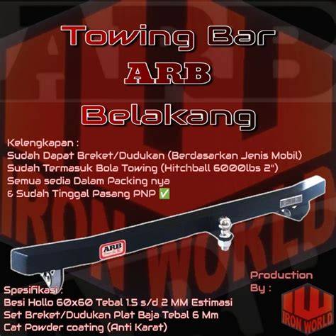 Jual Towing Bar Mobil Murah & Terbaik - Harga Terbaru Maret 2026 - raincitystudios.com