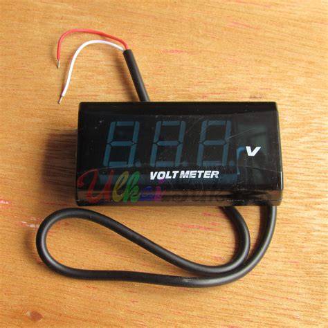 Jual Voltmeter Digital Motor Waterproof Murah & Terbaik - Harga … - raincitystudios.com