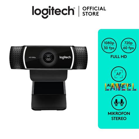 Jual Webcam Logitech C922 Pro Original Murah - Harga Diskon April … - raincitystudios.com