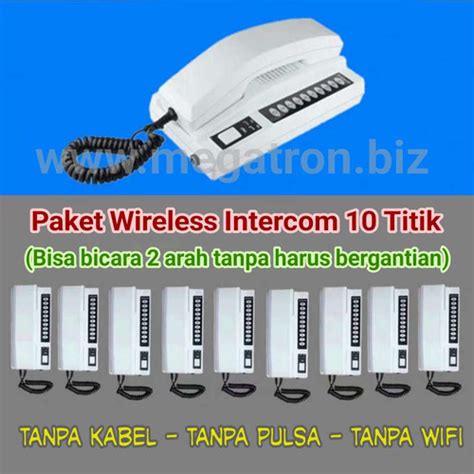 Jual Wireless Intercom Rumah Murah & Terbaik - Harga ... - coolestguyplanet.net