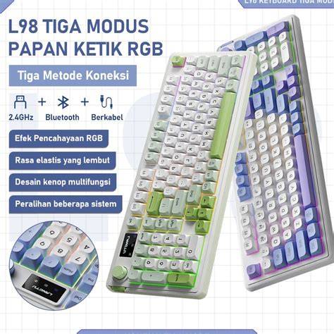 Jual Wireless Mechanical Keyboard Murah & Terbaik - Harga - raincitystudios.com