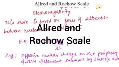 Juffescale Allred-Rochow scale has been proposed. Among there - wintechmobiles.com