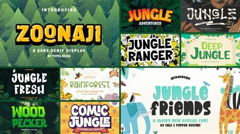 Jungle Fonts - FontSpace - muktibox.com