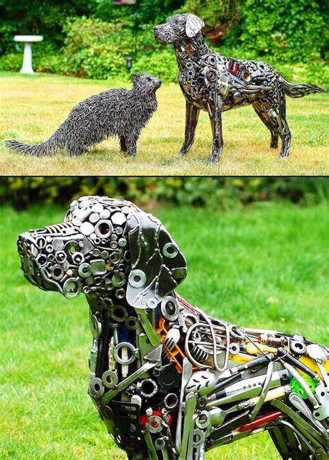Junk Metal Sculptures (8 Photos) - STREET ART UTOPIA - raincitystudios.com