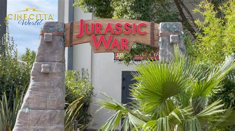 JURASSIC WAR - Cinecittà World 2024 - YouTube