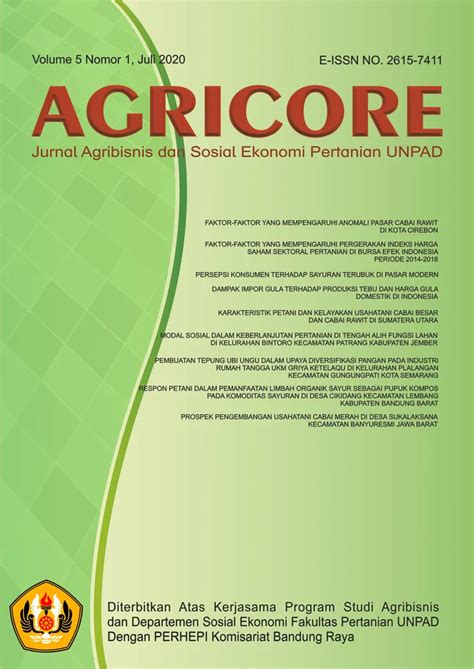 JURNAL Agricore - muktibox.com