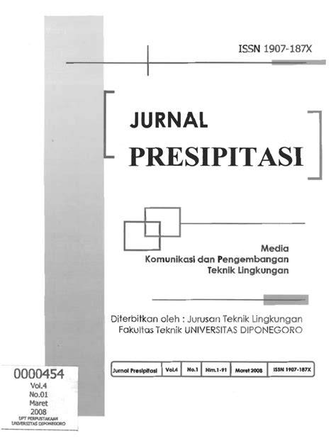 Jurnal Presipitasi - raincitystudios.com