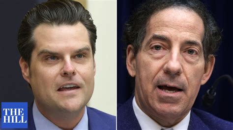 JUST IN: Matt Gaetz, Jamie Raskin Get In Shouting Match