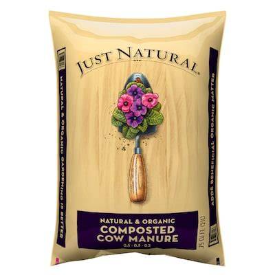 Just Natural 0.75-cu ft Organic Compost and manure - raincitystudios.com