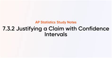 Justifying Claims Based on Confidence... | Practice Hub - wintechmobiles.com