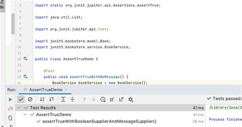 JUnit assertTrue Example - Java Guides