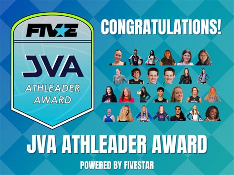 JVA Pronounces the 2024 JVA Athleaders powered by Fivestar