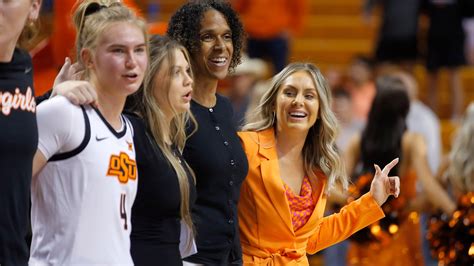 Introductory News Conference. STILLWATER – Jacie Hoyt was introduced as the head coach of Oklahoma State women's basketball on March 20, 2022. She came to OSU after serving as head coach at Kansas City from 2017-22. Her roots in Big 12 country run deep. Her mother, Shelly Hoyt, is a Kansas High School coaching legend and Jacie, …
