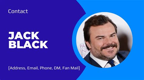 how to contact jack black
