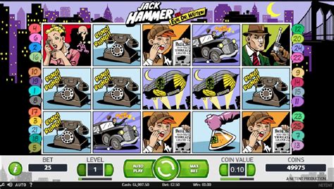 Jack Hammer  игровой автомат NetEnt