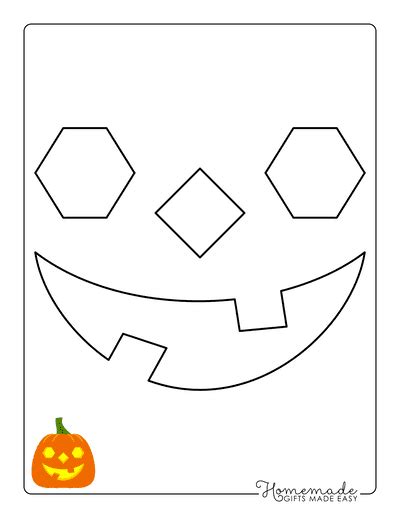Jack O Lantern Stencil Printable Free
