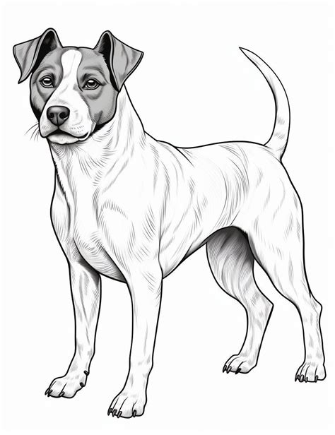Jack Russell Coloring Pages Coloring Pages
