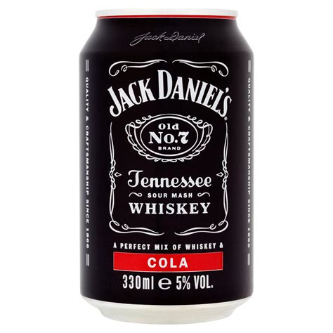 Jack daniels and coke can. This item: Jack Daniels Tennessee Whiskey and Cola Premixed Cans 330 ml (Pack of 12) £3039 (£15.20/count) +. Southern Comfort Original and Peach Pre-mixed Drink Can, 33 cl (Case of 12) | Ready to Drink Spirit - ABV 4.6% | Liqueur with Whiskey. £2519 (£76.33/l) Total price: Add both to Cart. One of these items is dispatched sooner than the ... 