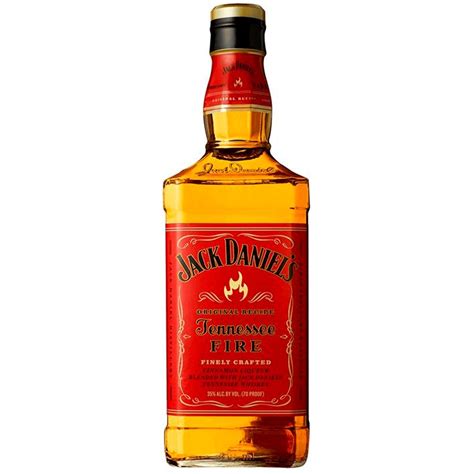 Jack fire whiskey. A blend of Jack Daniel's Tennessee Whiskey mixed with a unique cinnamon liqueur delivers a smooth finish. Try Jack Daniel's Tennessee Fire Whiskey liquor in mixed drinks, a chilled shot or a cool pint of hard cider. Please Drink Responsibly. One 1.75 L bottle of Jack Daniel's Tennessee Fire Whiskey Specialty 