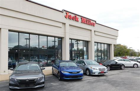 Jack Miller Auto Plaza. 1.6 (18 reviews) 3100 Burlington St North Kansas City, MO 64116. (816) 453-5200.. 