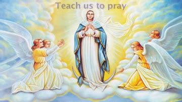 We pledge our love and offer You A Rosary each da