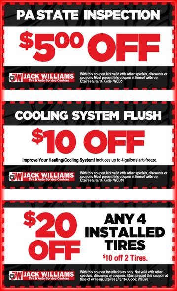 Jack williams tire coupons. Things To Know About Jack williams tire coupons. 