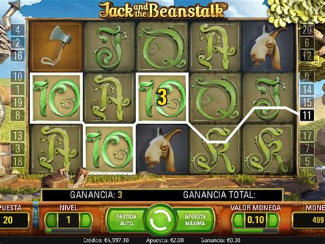Jack y el juego de casino beanstalk.