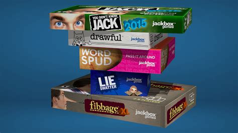 Jackbox.tx. Jackbox Games. Packs Games How To Play Company Support Shop. Jackbox Games are available on a wide variety of digital platforms. We make irreverent party games including Quiplash, Fibbage, and Drawful. 