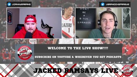 Jacked ramsays youtube. Join Danny Marang and Brandon Sprague as they dive into what has transpired since Thursday night's NBA Draft, rookie introductions, the unveiling of the G-Le... 