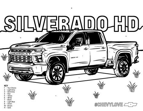  You are viewing some Chevy Diesel Lifted Truck Coloring Pages sketch templates click on a template to sketch over it and color it in and share with your family and friends. . 