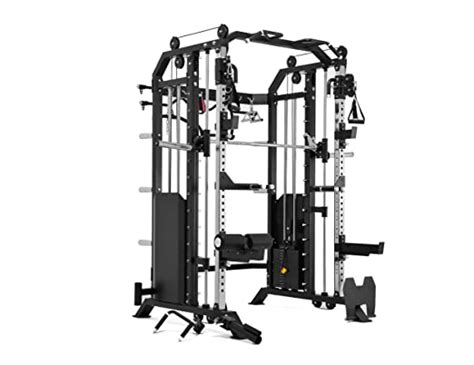 Jacked up power rack. Over 75 Exercises in 1 Strength Training Machine! The new and improved Force USA® G3™ All-In-One Trainer is the perfect entry-level All-In-One Trainer. Combines a power rack, functional trainer, smith machine, chin-up station, suspension trainer, and core trainer into a single power rack footprint! Version 2—Updated for 2023! 