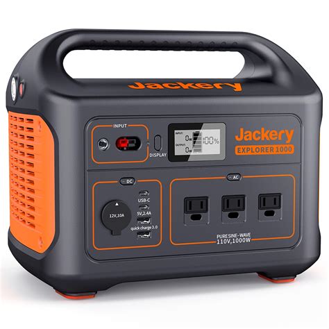 Jackery Explorer 1000 Portable Power Station 1000 Watts