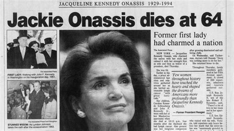 Jackie o death. Things To Know About Jackie o death. 