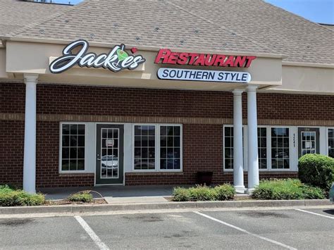 Jackies restaurant. The competent staff reflects the style and character of Just Jackie's. Terrific service is something clients appreciate here. You will pay adequate prices for your meal. It's always good to experience something new and enjoy the homey atmosphere. This place is ranked 4.8 within the Google grading system. 