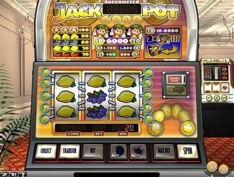 Jackpot 6000 slot machine