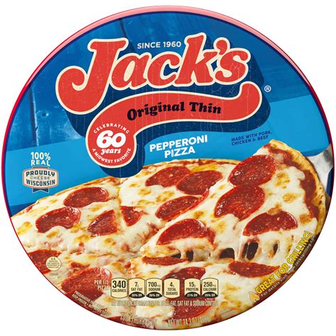 Jacks frozen pizza. Tombstone Original Thin Crust Pepperoni Pizza (about $5 at the time of publication) Tombstone’s thin-crust pepperoni pizza was our favorite among the category of nostalgic, relatively ... 