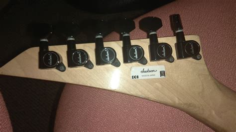  Domestic headstock logos will have "Made in USA" below or beside the logo. Guitars with the "Professional" and "Performer" logos are always imported. A USA J series serial number will always have 4 or 5 digits later, but any more means that it is an imported guitar. Archtop Soloist models have a JA + 4 digit number serial number. . 
