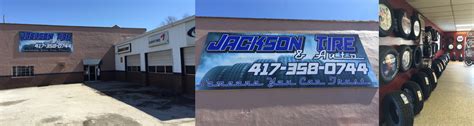 Jackson tire. Charlie's Tire Center FORMALLY JACKSON TIRE CENTER (573) 243-8481 1901 E. Jackson Boulevard M-F 8-5:30, SAT 8-3 JACKSON, MO 