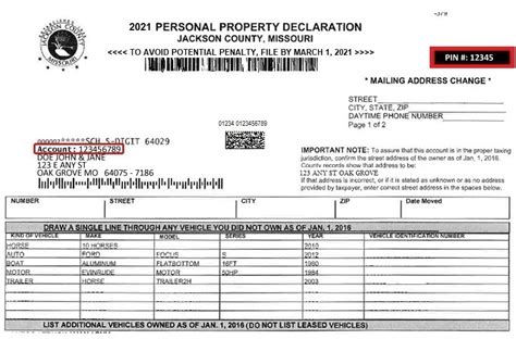 Jacksongov org declarations. You may be able to waive the fee for late declarations made before May 1. First, go online to the Personal Property Declarations webpage. You can also scan the QR code on the card you received in ... 