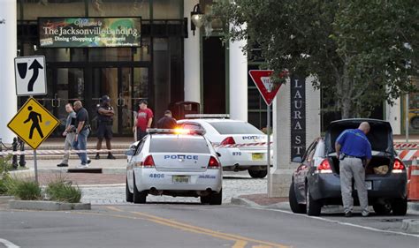 Jacksonville mall shooting. Multiple Fatalities in Mall Shooting in Jacksonville. Sunday, August 26, 2018 3:04 pm | 2 Minute Read Law enforcement patrols the St. John's River outside the Jacksonville Landing, Sunday. ... 