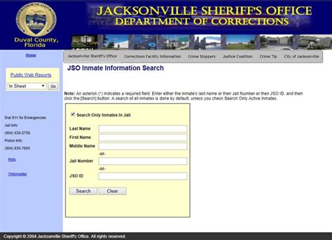 The Jacksonville Sheriff’s Office Department of Corrections 