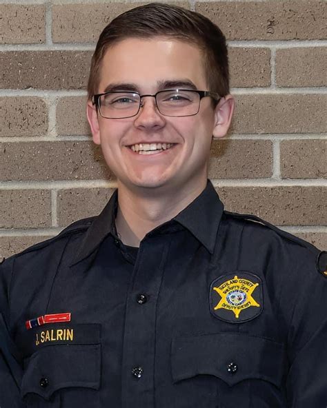 Jacob eric salrin. Oct 2, 2023 · Deputy Jacob Eric Salrin died after a vehicle collision while on duty, according to a statement released by the Richland County Sheriff’s Department. He was 23 years old. ‘He loved being a deputy.’ 