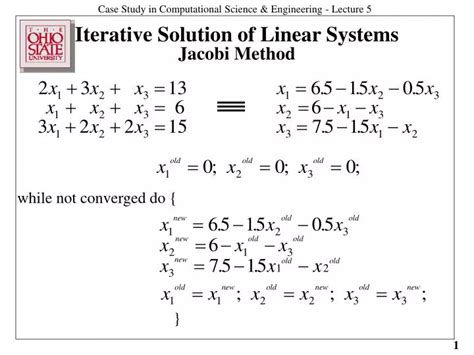 Jacobi method octave.  Sparse Jacobi An Octave project for solving a linear system Ax = ...