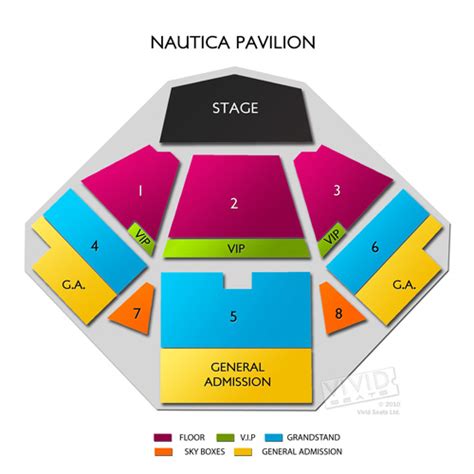 Jacobs Pavilion Virtual Seating Chart