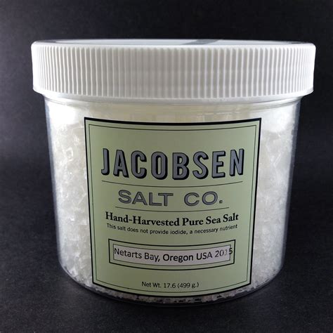 Jacobsen salt company. Jacobsen Salt Co. Salty Zip-Up Hoodie XS, S, M, L, XL, 2XL $75 $114. Deluxe Gift Box. Add to Cart $114 Added To Cart. Deluxe Gift Box $114 $79 ... 